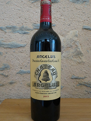 Château Angelus 2015 - Premier Grand Cru Classé A - Saint Emilion Grand Cru - Vin rouge Bordeaux