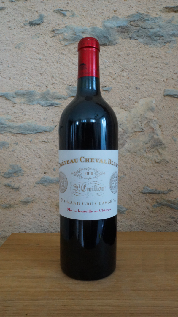 Château Cheval Blanc 2010 - Saint Emilion - Premier Grand Cru Classé A - Vin rouge Bordeaux