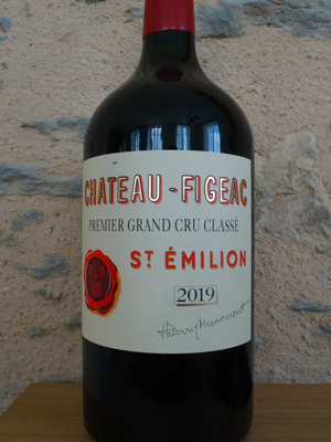 Château Figeac Saint Emilion 2019 - Premier Grand Cru Classé - Double Magnum - Vin rouge de Bordeaux