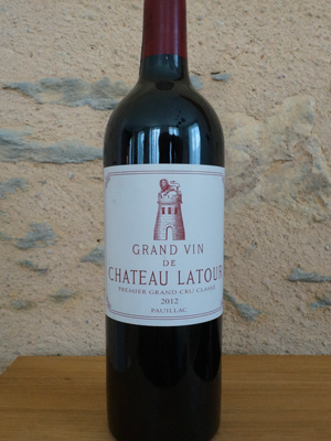 Grand Vin de Château Latour 2012 Pauillac - Premier Grand Cru Classé - Vin rouge de Bordeaux