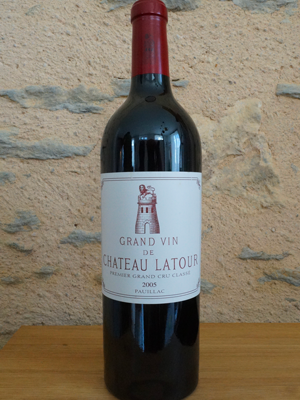 Grand Vin de Château Latour 2005 Pauillac - Premier Grand Cru Classé - Vin rouge de Bordeaux