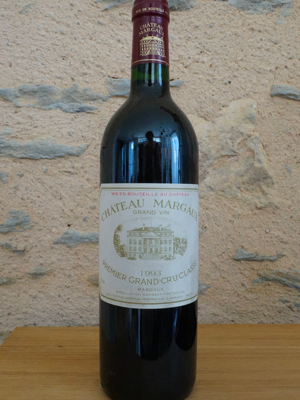 Château Margaux 1993 - Premier Grand Cru Classé - Grand Vin - Vin rouge Bordeaux