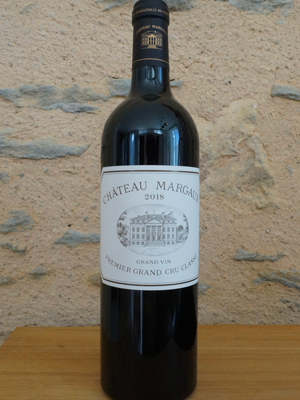 Château Margaux 2018 - Premier Grand Cru Classé - Grand Vin - Vin rouge Bordeaux
