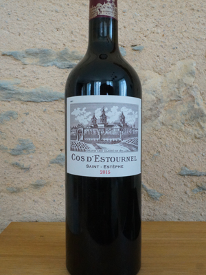 Château Cos d'Estournel 2015 - Saint Estèphe - Vin rouge Bordeaux
