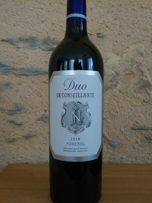 Duo de Conseillante 2018 - Pomerol - Château La Conseillante - Vin rouge Bordeaux