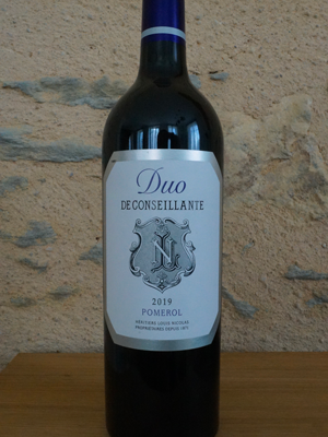 Duo de Conseillante 2019 - Pomerol - Château La Conseillante - Vin rouge Bordeaux