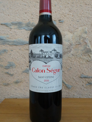 Château Calon Ségur 2016 - Saint Estèphe - Grand Cru Classé en 1855 - Vin rouge Bordeaux