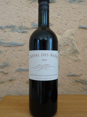 Cheval des Andes 2019 - Château Cheval Blanc & Terrazas de Los Andes - Vin Rouge