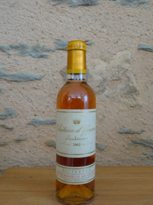 Château d’Yquem 2002 Sauternes Blanc Liquoreux - Demi Bouteille - Vin blanc liquoreux de Bordeaux