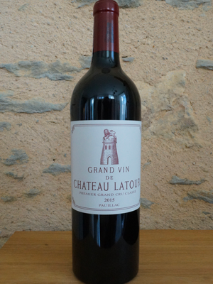 Grand Vin de Château Latour 2015 Pauillac - Premier Grand Cru Classé - Vin rouge de Bordeaux
