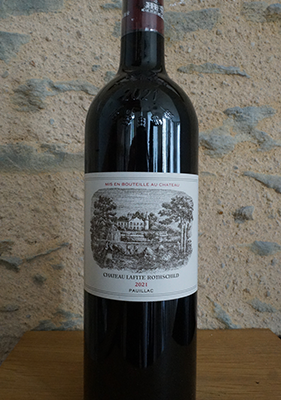 Château Lafite Rothschild 2021 - Pauillac - Vin rouge de Bordeaux