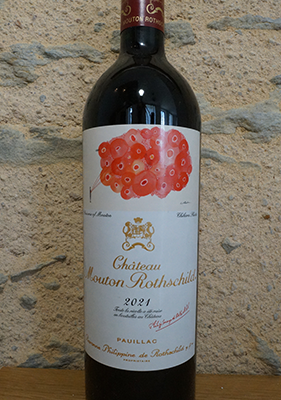 Château Mouton Rothschild 2021 - Pauillac - Vin rouge de Bordeaux