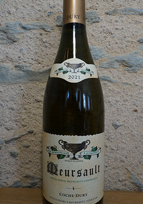 Coche-Dury Meursault 2021 Blanc - Vin blanc de Bourgogne